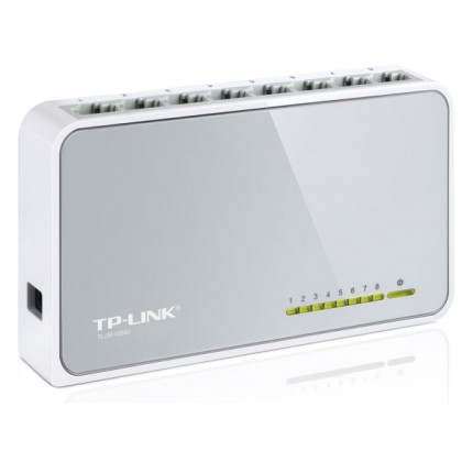 TP-LINK Desktop Switch TL-SF1008D, 8-port 10/100Mbps, Ver. 9.0