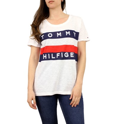 Tommy Hilfiger T-shirt γυναικείο Tommy Hilfiger RM87697448112