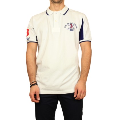 US Polo Assn Polo T-shirt 11314388 WHITE