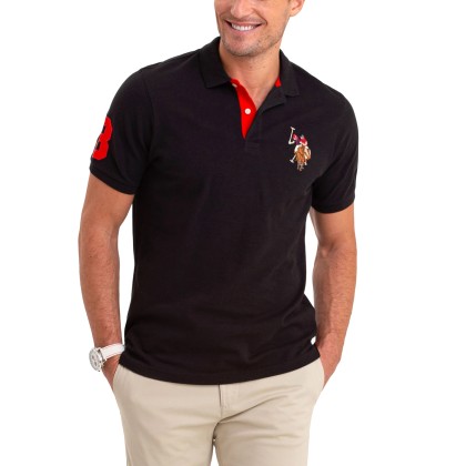 US Polo Assn Polo T-Shirt 11304688 BLCK