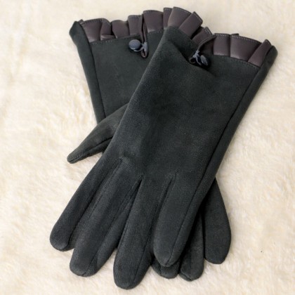 Γυναικεία βελούδινα γάντια