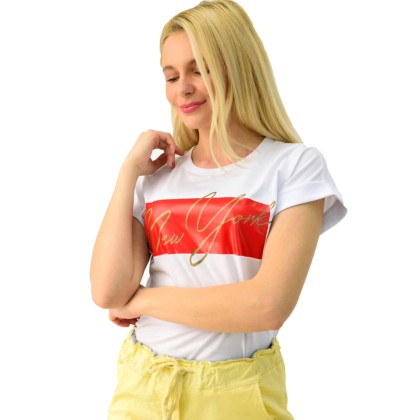 Γυναικείο t-shirt με τύπωμα 