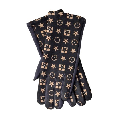 Γυναικεία γάντια με τύπωμα