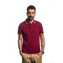 STARDUST μπλουζάκι polo WINE RED 41-206-018