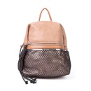 Τσάντα backpack δερματίνη ΚΑΦΕ 17-114-009