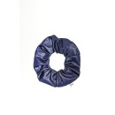 PCP Scrunchie Metallic DARK BLUE SHINY 28-123-007