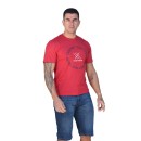 Biston t-shirt βαμβακερό ΚΟΚΚΙΝΟ 43-206-004