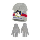 Παιδικό Σετ Σκούφος και Γάντια Mickey Disney