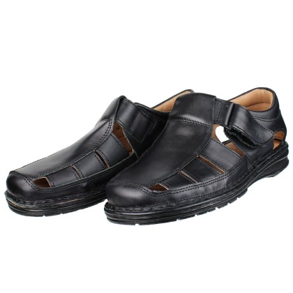 BOXER Shoes 17200 Μαύρο