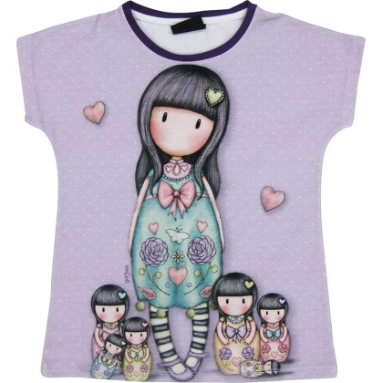 Παιδική κοντομάνικη μπλούζα SANTORO Gorjuss SA50019