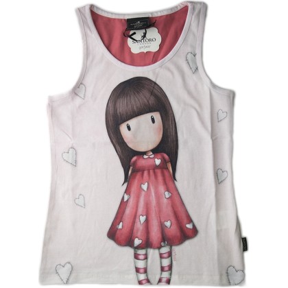 Παιδική αμάνικη μπλούζα για κορίτσια SANTORO Gorjuss SA50023