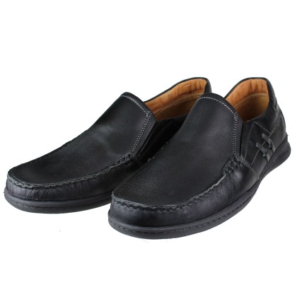 BOXER Shoes 21177 Μαύρο