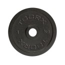 Μαύρος Μαντεμένιος Δίσκος 0,5 kg Ø25mm Toorx