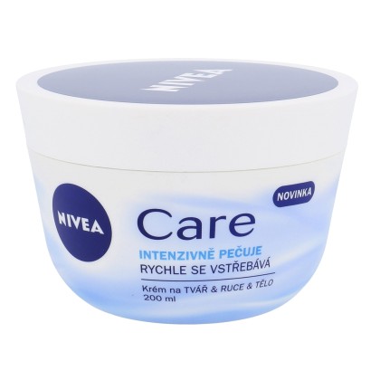 Nivea Care Day Cream 200ml (All Skin Types - For All Ages)
