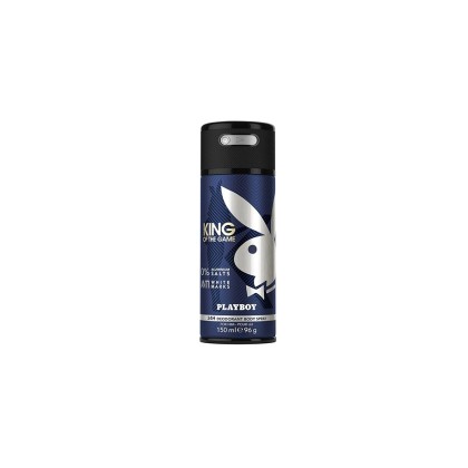 Playboy King Of The Game Deodorant Body Spray For Him 150ml