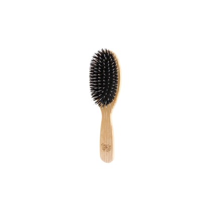 Tek Big Oval Wooden Brush Art 157303 With Nylon And Wild Boar Br