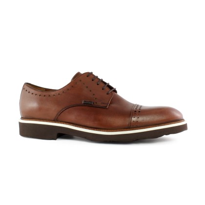 Boss Shoes Δερμάτινα Ανδρικά Oxford Ταμπά J5711
