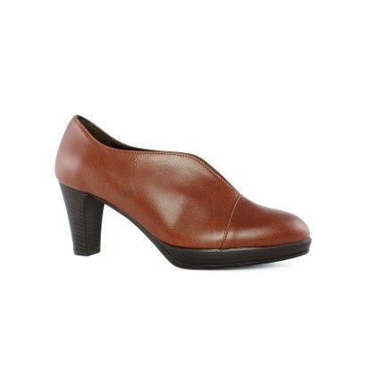 Aneto Comfort Shoes Γυναικεία Δερμάτινη Γόβα Ταμπά K78/5098