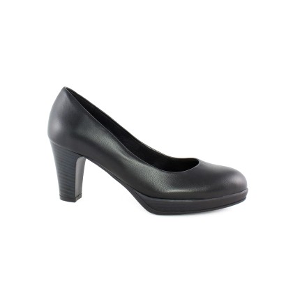 Aneto Comfort Shoes Γυναικεία Δερμάτινη Γόβα Μαύρη 5098MD