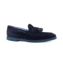 Boss Shoes Ανδρικό Δερμάτινο Loafer Μπλε L6148M