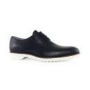 Boss Shoes Ανδρικό Δερμάτινο Oxford Μπλε L6130
