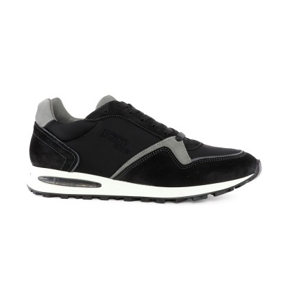 Boss Shoes Ανδρικό Δερμάτινο Sneaker L.LAUREL Black