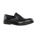 Boss Shoes Ανδρικό Δερμάτινο Loafer Μαύρο Μ6267