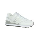 New Balance Γυναικείο Δερμάτινο Sneaker Λευκό WL574RMT