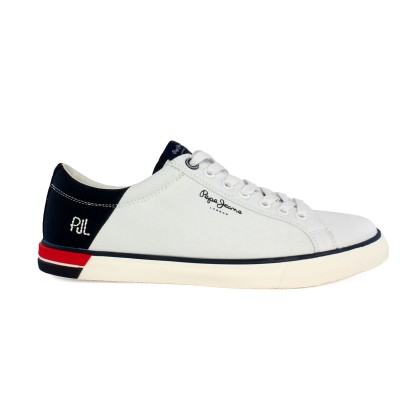Pepe Jeans Ανδρικό Sneaker White Marton Low PMS 30632 800