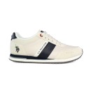 U.S. Polo Ανδρικό Sneaker Off White JASON-OFF
