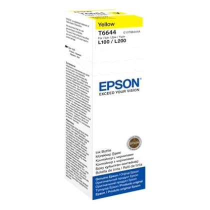 Epson Μελάνι Inkjet Bottle Yellow (EPST66444A) (C13T66444A)