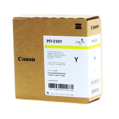 Canon Ink Cartridge  standard capacity PFI-310 yellow (2362C001)