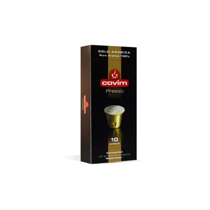 Covim Gold Arabica συμβατές κάψουλες Nespresso - 10 τεμ.
