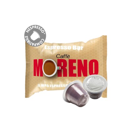 Moreno Espresso Bar συμβατές κάψουλες Nespresso * - 50 τεμ.