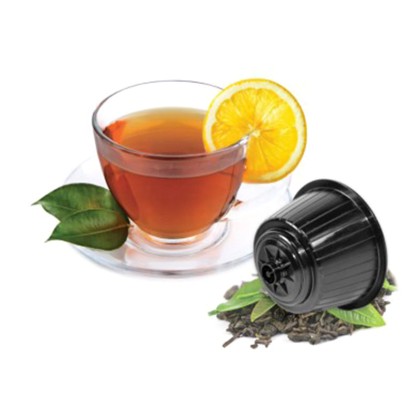 Tiziano Bonini μαύρο τσάι με λεμόνι συμβατές κάψουλες Dolce Gust