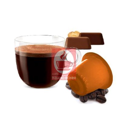 Σοκολάτα Gianduia Nespresso συμβατές κάψουλες Tiziano Bonini - 1