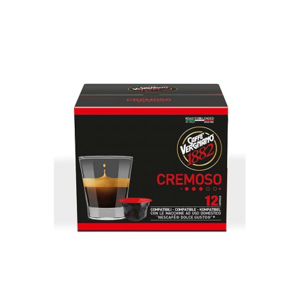 Vergnano Espresso Cremoso συμβατές κάψουλες Dolce Gusto - 12 τεμ
