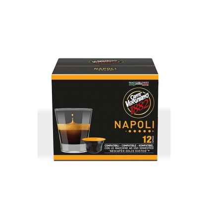 Vergnano Espresso Napoli συμβατές κάψουλες Dolce Gusto - 12 τεμά