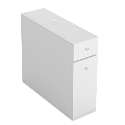Συρταριέρα πολυμορφική μπάνιου PWF-0010 pakoworld χρώμα λευκό 19