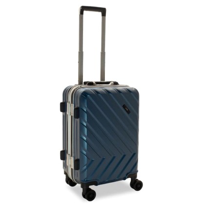 Βαλίτσα καμπίνας Deluxe pakoworld με 4 ρόδες σκληρή από ABS+PC μ