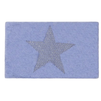 Τμχ Πατάκι Μπάνιου Bathmat Collection  STARS Lavender PALAMAIKI,