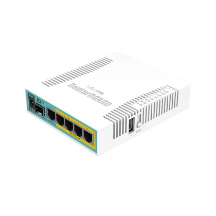 MikroTik Routerboard Hex PoE, RB960PGS, 800MHz, 128MB, 5xGigabit