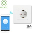 WOOX Smart WiFi Πρίζα Τοίχου 16A τηλεχειριζόμενη μέσω smartphone