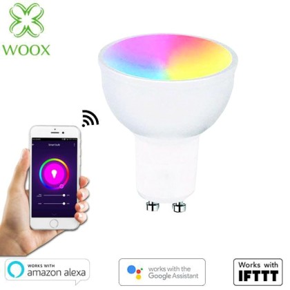 WOOX Smart WiFi LED RGBW Λάμπα Σποτ GU10- R5077