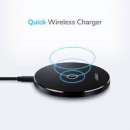 Qi Fast Wireless Charger Ασύρματος Φορτιστής - Black -White