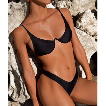 Sexy Brazilian Bikini Black