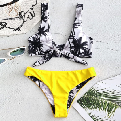 Tropical Brazilian Bikini Yellow