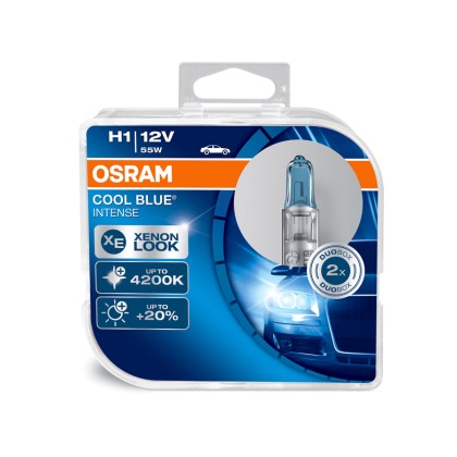 Osram H1 Cool Blue Intense 12V 2τμχ  64150CBI