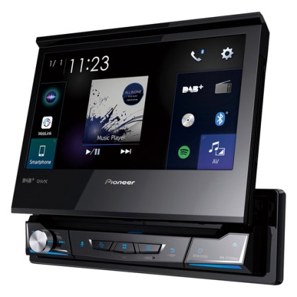 Pioneer AVH-Z7200DAB 1-DIN Multimedia Οθόνη Bluetooth/DAB+/DAB 7