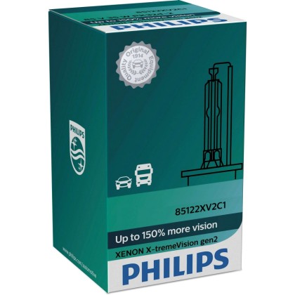 Λάμπα Philips D3S Xenon 42V 35W X-Treme Vision Gen2 150% Περισσό